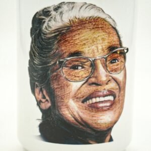 Blush Bow Scallop Mug