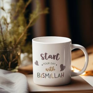 Blush Bow Ceramic Mug