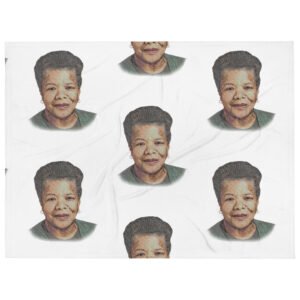 IBL Big Face Throw Blanket (Maya)
